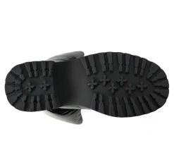 Women's Journee Collection Irrah Heeled Combat Booties