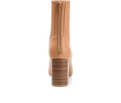 Women's Journee Collection Maize Booties