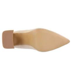 Women's Journee Collection Noralinn Heeled Stretch Knit Booties