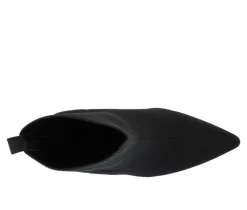 Women's Journee Collection Noralinn Heeled Stretch Knit Booties