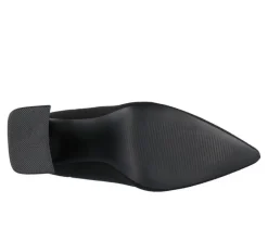 Women's Journee Collection Noralinn Heeled Stretch Knit Booties