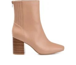 Women's Journee Collection Maize Booties