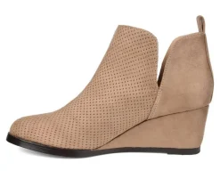 Women's Journee Collection Mylee Wedge Booties