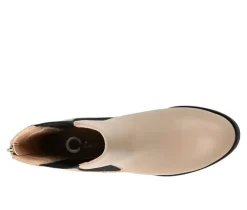 Women's Journee Collection Tayshia Block Heel Chelsea Booties