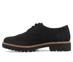Women's Journee Collection Claudiya Chunky Oxfords
