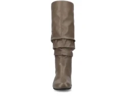 Women's Journee Collection Jayne Wide Width-Wide Calf Knee High Boots