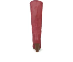 Women's Journee Collection Langly Wedge Knee High Boots
