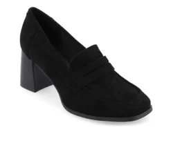 Women's Journee Collection Malleah Block Heel Loafers