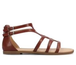 Women's Journee Collection Genneva Flat Sandals
