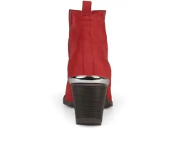 Women's Journee Collection Issla Side Slit Booties