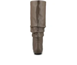 Women's Journee Collection Jayne Wide Calf Knee High Boots