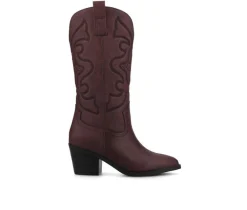 Women's Journee Collection Chantry Mid Calf Western Boots