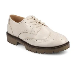 Women's Journee Collection Claudiya Chunky Oxfords