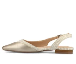 Women's Journee Collection Daphnne Slingback Flats