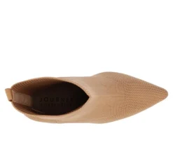 Women's Journee Collection Noralinn Heeled Stretch Knit Booties