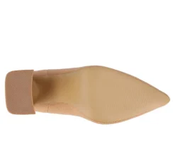 Women's Journee Collection Noralinn Heeled Stretch Knit Booties