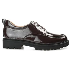 Women's Journee Collection Zina Lugged Oxfords