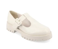 Women's Journee Collection Suvi Chunky T-Strap Mary Janes