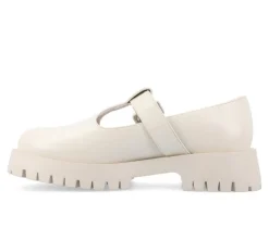Women's Journee Collection Suvi Chunky T-Strap Mary Janes