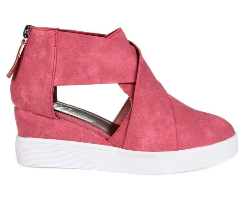 Women's Journee Collection Seena Wedge Sneakers
