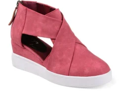 Women's Journee Collection Seena Wedge Sneakers