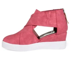 Women's Journee Collection Seena Wedge Sneakers