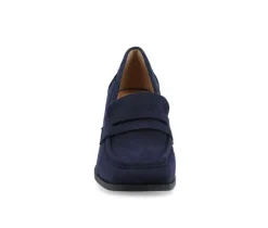 Women's Journee Collection Malleah Block Heel Loafers