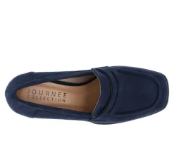 Women's Journee Collection Malleah Block Heel Loafers