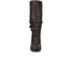 Women's Journee Collection Jayne Wide Width-Wide Calf Knee High Boots