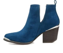Women's Journee Collection Issla Side Slit Booties