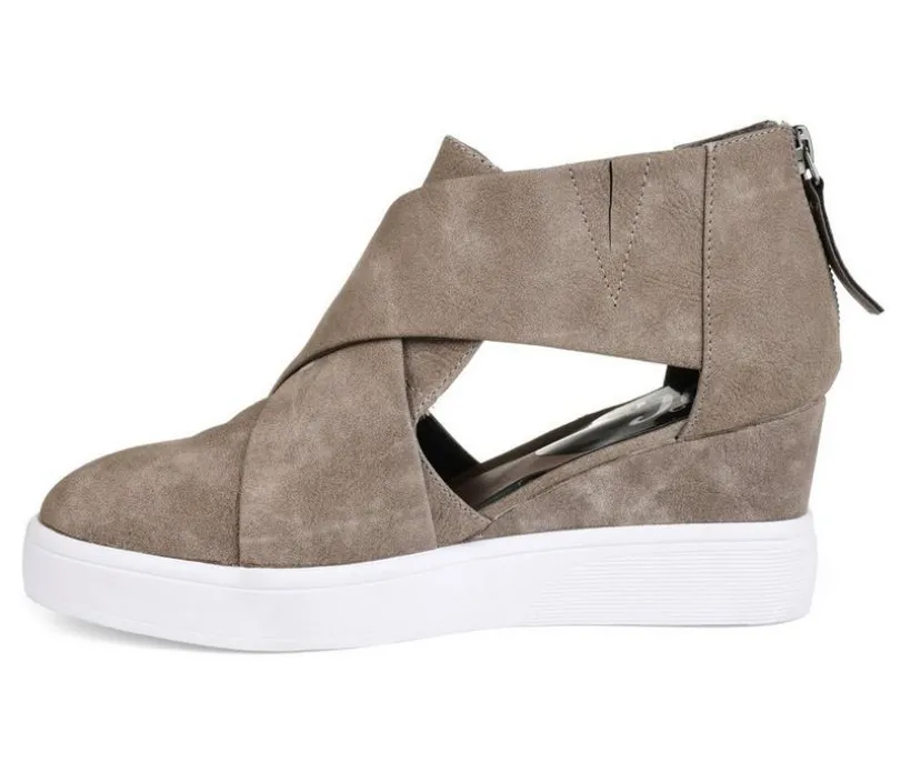 Women's Journee Collection Seena Wedge Sneakers