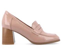 Women's Journee Collection Malleah Block Heel Loafers