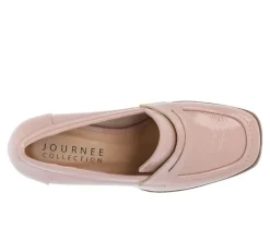 Women's Journee Collection Malleah Block Heel Loafers