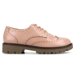 Women's Journee Collection Claudiya Chunky Oxfords