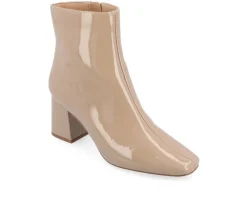 Women's Journee Collection Haylinn Block Heel Booties