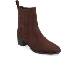 Women's Journee Collection Wrenley Block Heel Booties