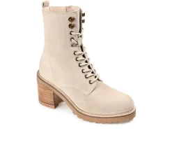 Women's Journee Signature Malle Heeled Lace Up Boots