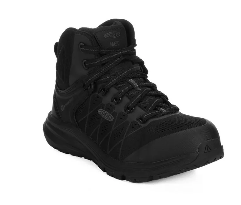 Women's KEEN Utility Vista Energy Mid Internal MetGuard Work Boots