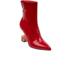 Women's Lady Couture Crown Heeled Booties