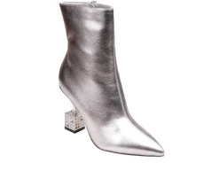 Women's Lady Couture Crown Heeled Booties