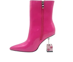 Women's Lady Couture Crown Heeled Booties