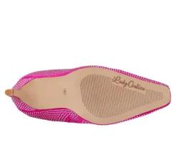 Women's Lady Couture Diamond Knee High Stiletto Boots