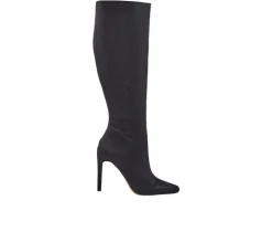 Women's Lady Couture Diamond Knee High Stiletto Boots