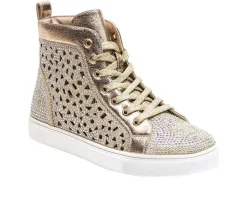 Women's Lady Couture New York High Top Fashion Sneakers