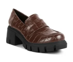 Women's London Rag Benz Heeled Loafers