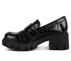 Women's London Rag Benz Heeled Loafers