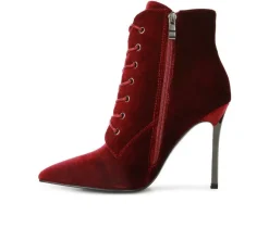 Women's London Rag Bornsta Lace Up Stiletto Boots