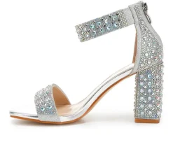 Women's London Rag Cady Rhinestones Dress Sandals