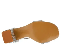 Women's London Rag Cady Rhinestones Dress Sandals