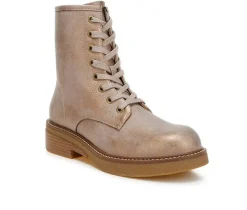 Women's London Rag Clover Combat Booties